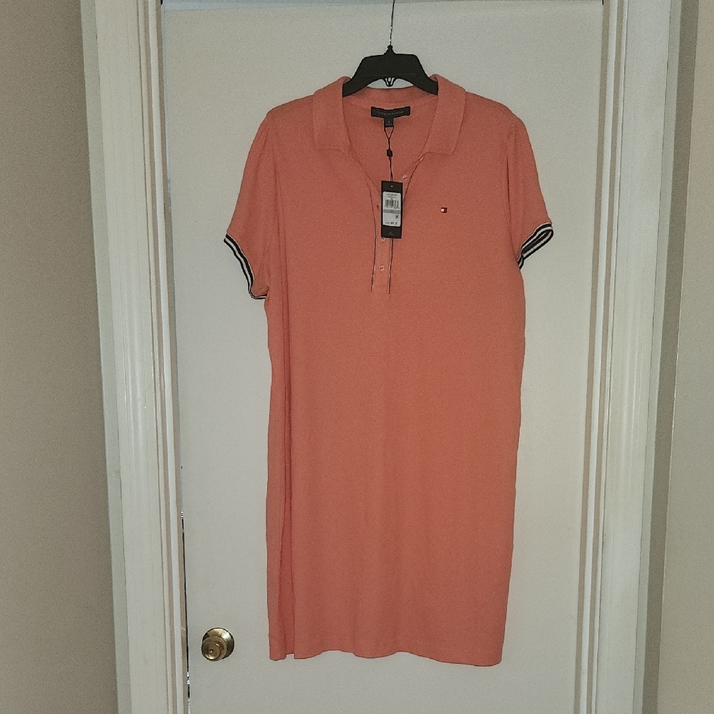 Tommy Hilfiger Coral Polo Dress